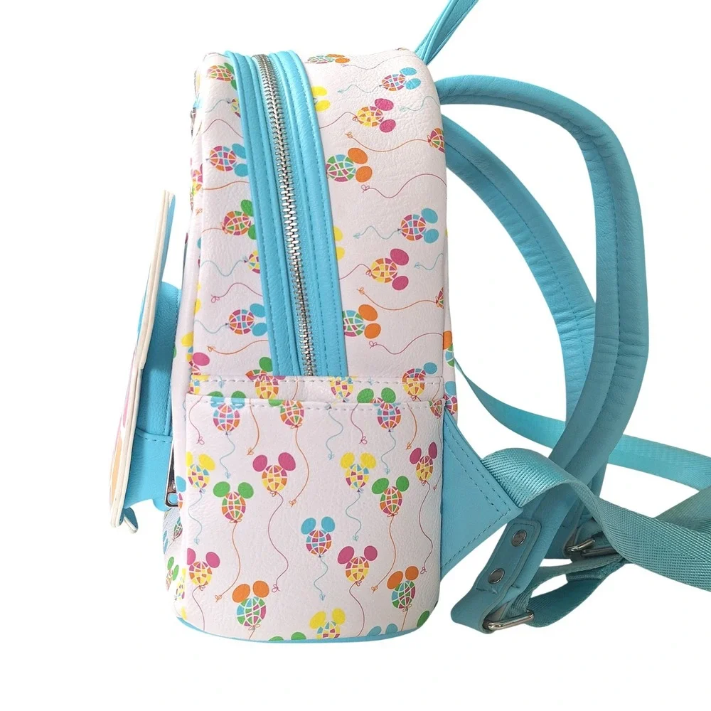 Disney Parks Mini Backpack WDW 50th Anniversary‎ Retro Vault Balloons Loungefly
